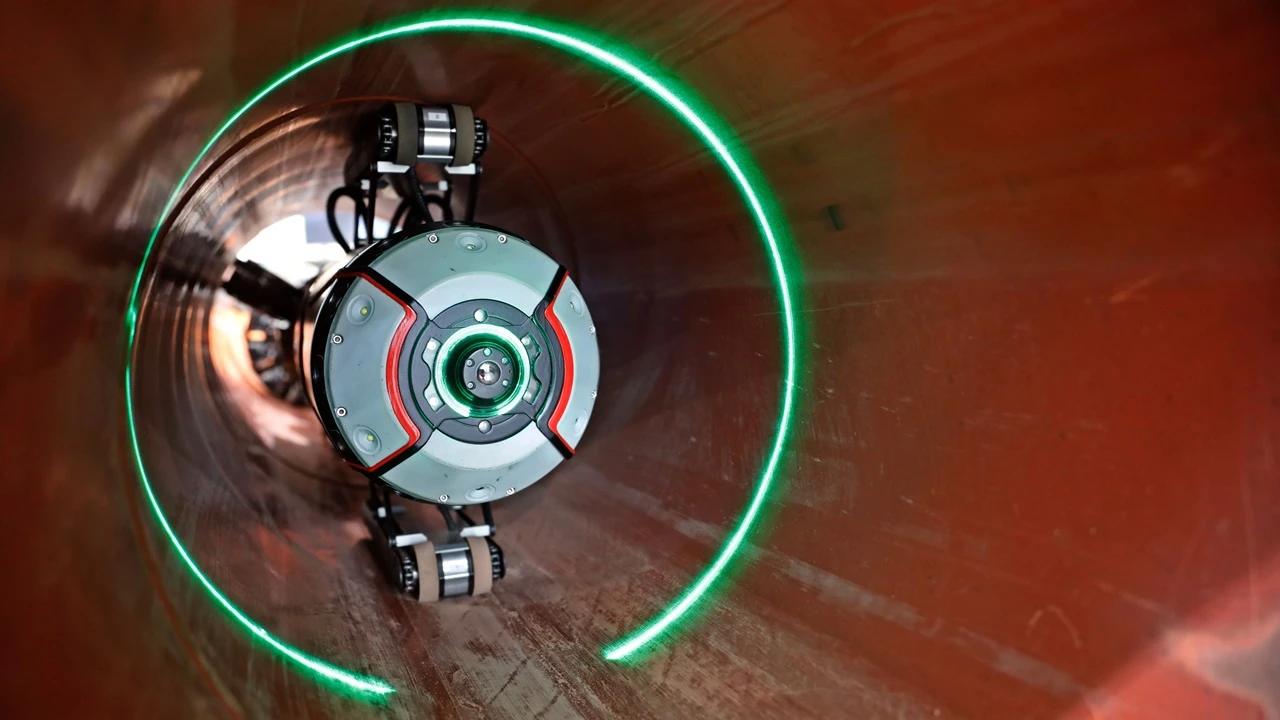 Türk mühendisler geliştirdi: Doğalgaz hatları 'Robot Göz'e emanet