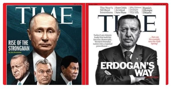 Time dergisinden dikkat çeken 'Erdoğan' kapağı!