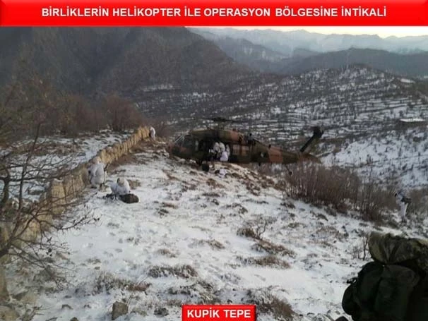 Gabar Dağı'ndaki operasyonun görüntüleri
