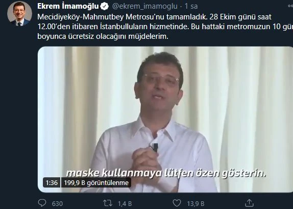 Ekrem İmamoğlu, sağlık durumu ile ilgili açıklama yaptı