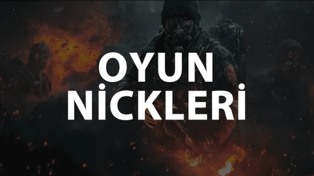 En İyi Clan İsimleri ve Oyun Nickleri 2021, Şekilli Nick Önerileri 2021