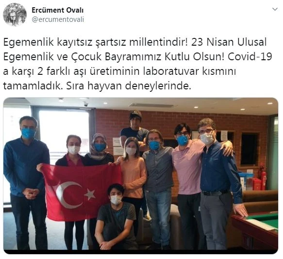 Prof. Dr. Ercüment Ovalı'dan covid-19 aşı çalışmaları hakkında müjdeli haber