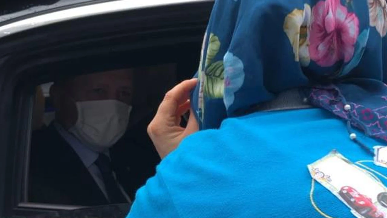 Cumhurbaşkanı Erdoğan vatandaşlarla sohbet etti