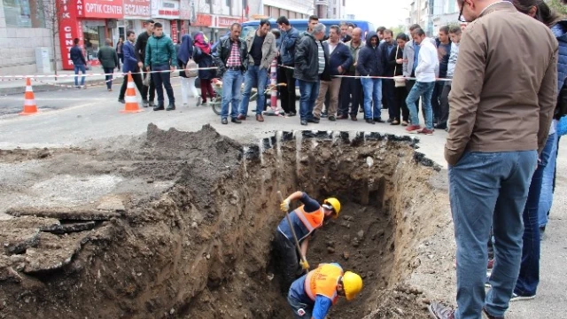 Erzurum’da su kanalları ortaya çıktı