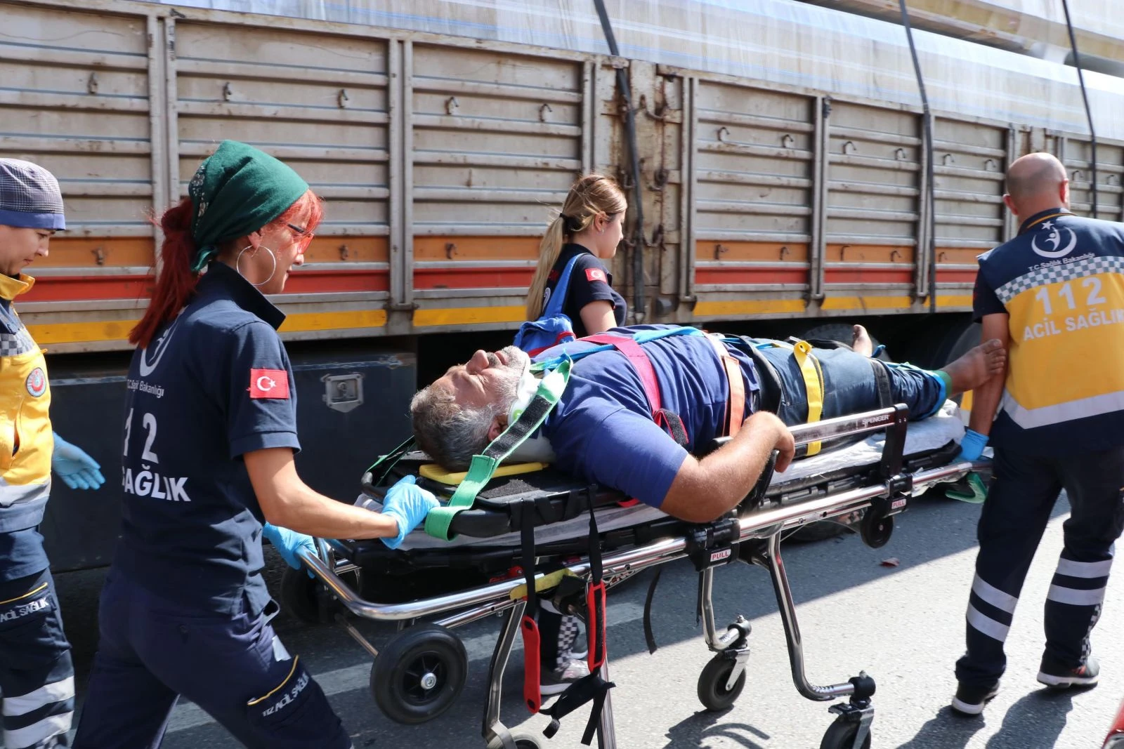 Eskişehir'de zincirleme kaza! 3'ü TIR 6 araç birbirine girdi