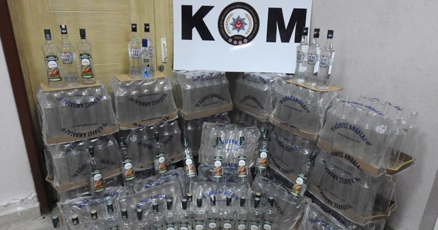 Ordu’da sahte içki operasyonu