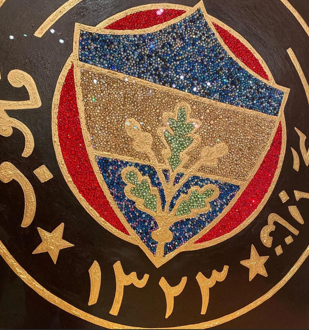 Ali Koç'tan özel Fenerbahçe logosu: 8 bin taş işlenerek yapıldı