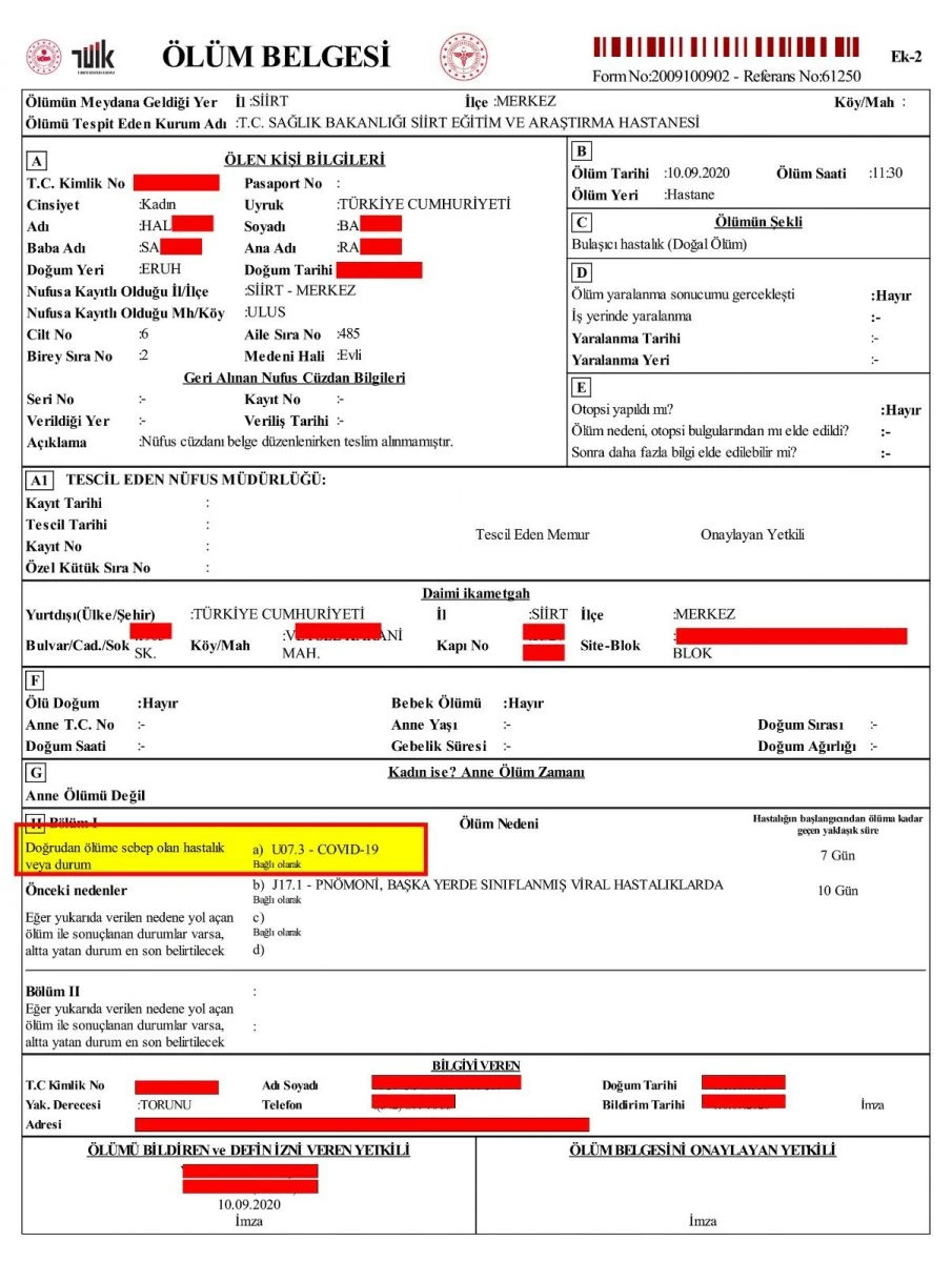 Bakan Koca'dan, bir milletvekilinin paylaştığı 'ölüm raporu'na ilişkin açıklama
