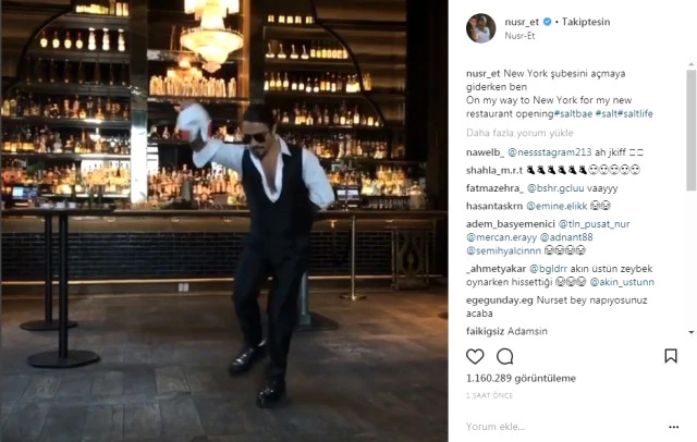 Nusret'tin İbrahim Tatlıses halayı rekor kırdı