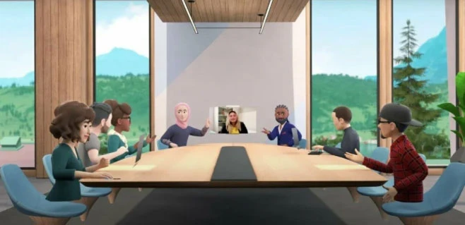 Facebook artık toplantılarını sanal karikatürlerle yapacak