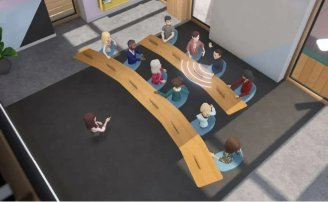 Facebook artık toplantılarını sanal karikatürlerle yapacak