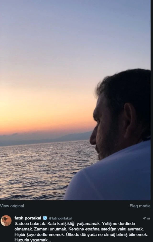 Fatih Portakal'dan dikkat çeken tweet