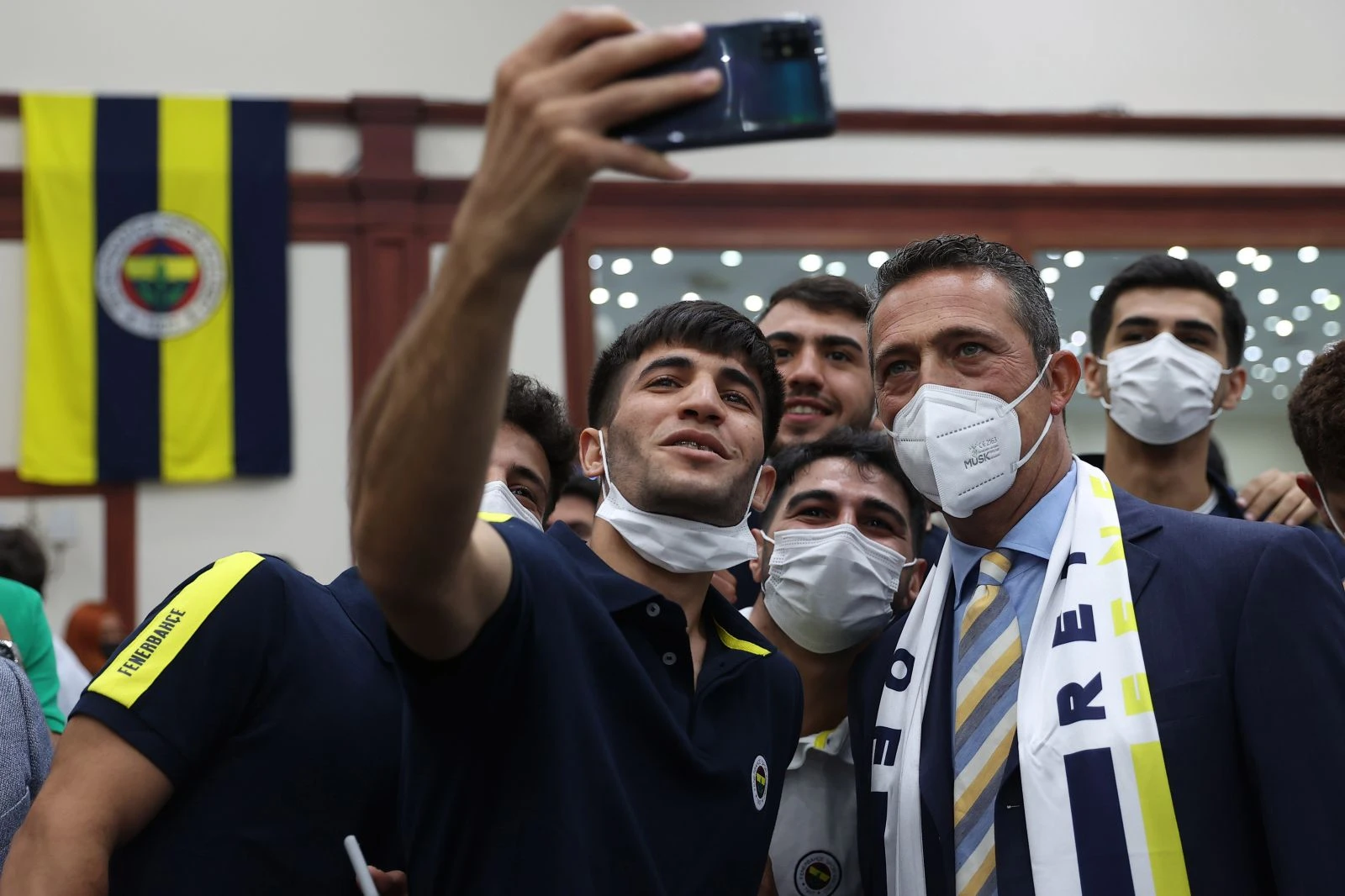 Fenerbahçe'de geleneksel bayramlaşma töreni yapıldı