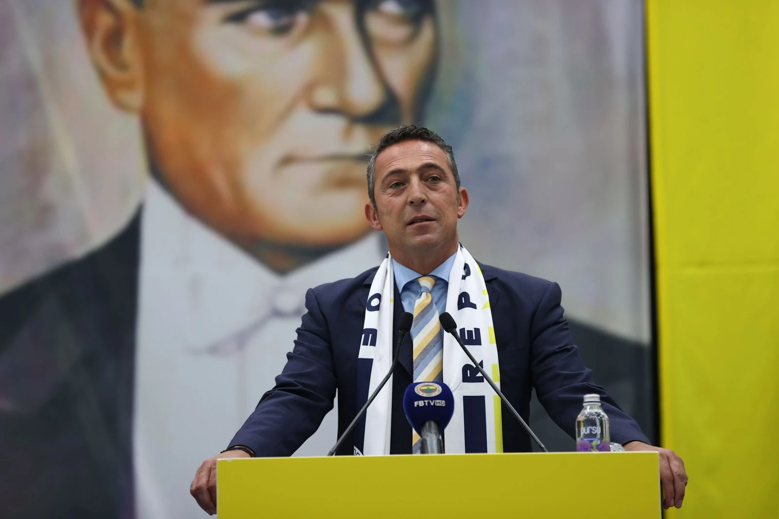 Fenerbahçe'de geleneksel bayramlaşma töreni yapıldı