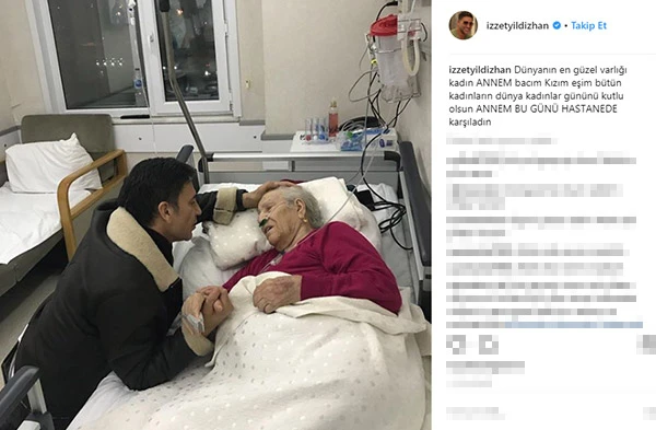 İzzet Yıldızhan annesi için Avrupa seyahatini yarıda kesti, İstanbul'a döndü