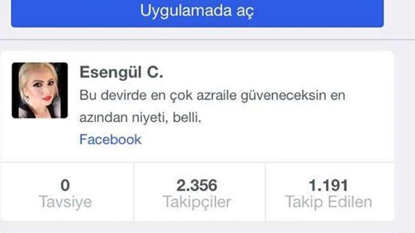 Kazadan önce paylaştığı sosyal medya paylaşımı dikkat çekti