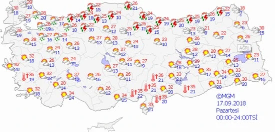 Yeni haftada hava durumu nasıl olacak? Meteoroloji'den 5 günlük hava durumu tahmini resimli