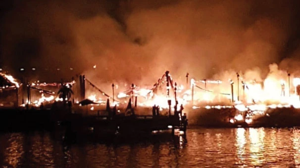 5 yıldızlı otelde korkutan görüntüler! Her şey saniyeler içinde yaşandı