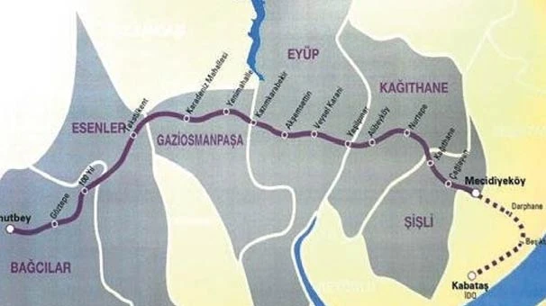 Mecidiyeköy-Mahmutbey Metrosu’nda test sürüşleri başlıyor