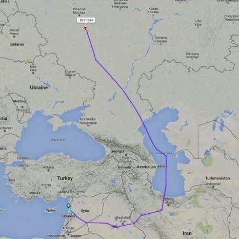 Esad'ın uçağı Türkiye'yi pas geçti