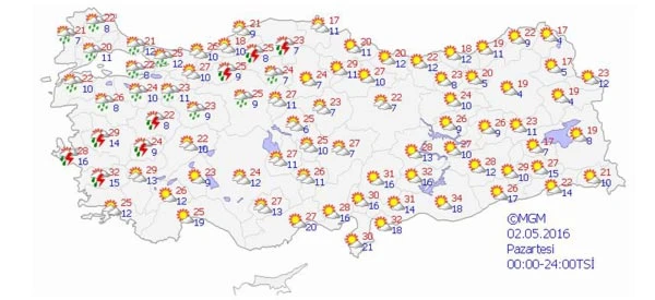 Meteoroloji'den uyarı, 'Pazartesi başlıyor'