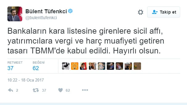 Sicil affı TBMM'den geçti!