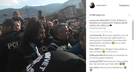 Bursa'da Diriliş Ertuğrul izdihamı