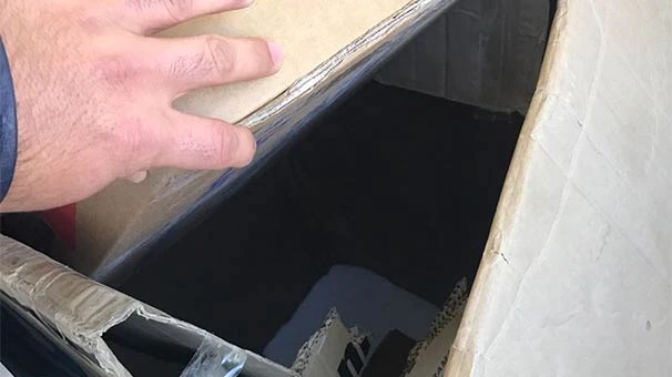 Giresun'da aranan komutan koli içerisinde saklanmış bulundu