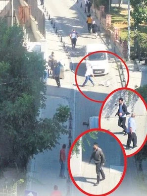 Servisçi dehşetinde yeni fotoğraflar! Aileler nöbet tutmaya başladı