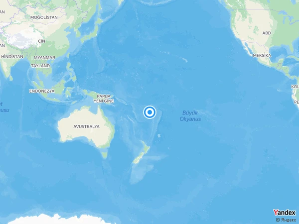Fiji açıklarında 6.3 büyüklüğünde deprem