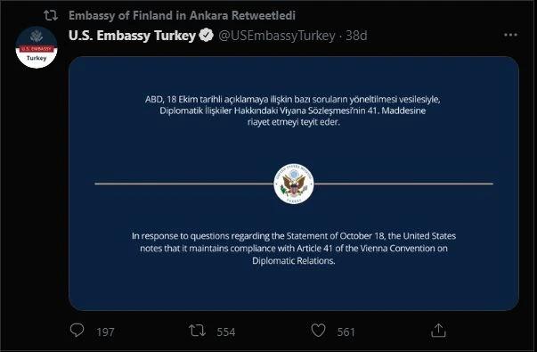 Son dakika: Kavala bildirisi de ortak, geri adım da ortak! ABD paylaştı, diğerleri peşinden geldi