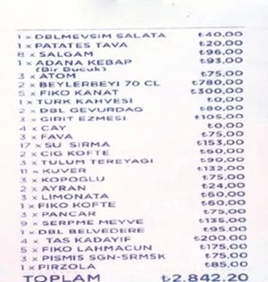 Bodrum'da acılı hesap!