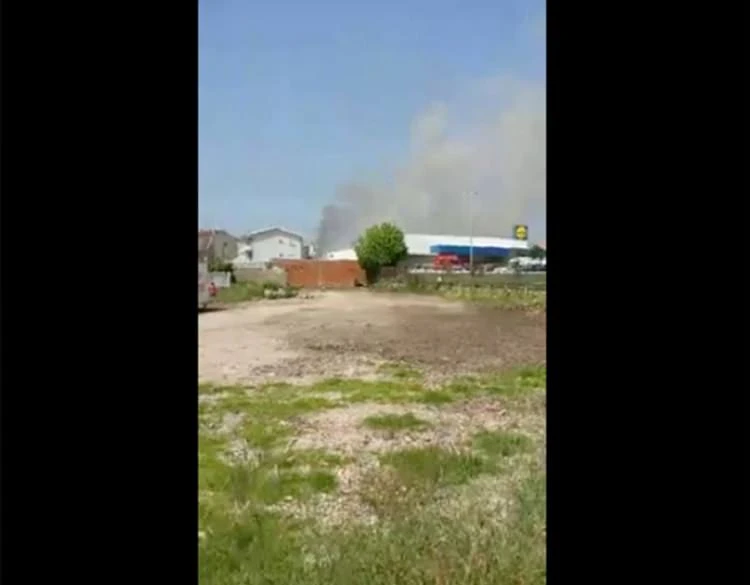 Portekiz'de süpermarket yakınına düşen uçak faciaya yol açtı: 4 ölü