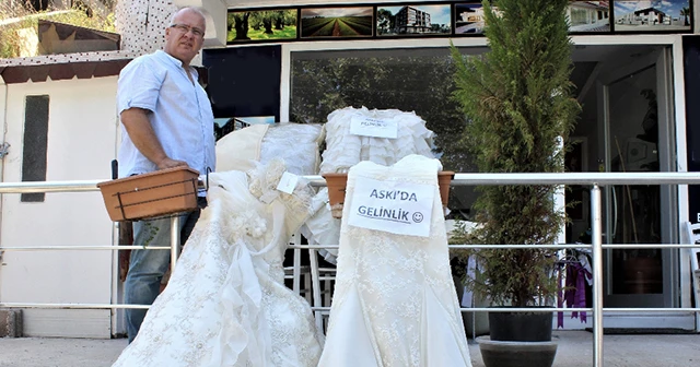 Askıda gelinlik! İhtiyaç sahipleri ücretsiz alabilir