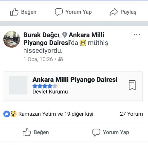 Pişman eden paylaşım