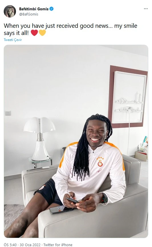 Sarı-kırmızılı ekip eski golcüsüne kavuştu! Bafetimbi Gomis yeniden Galatasaray'da