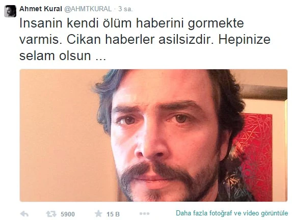 Ahmet Kural'ın ölüm haberi iddiası sosyal medyayı salladı