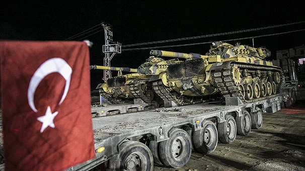 Afrin'e kara harekatı başladı