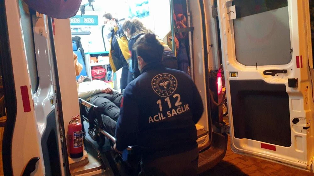 Habere giden İHA muhabiri intihara kalkışan babayı kurtardı