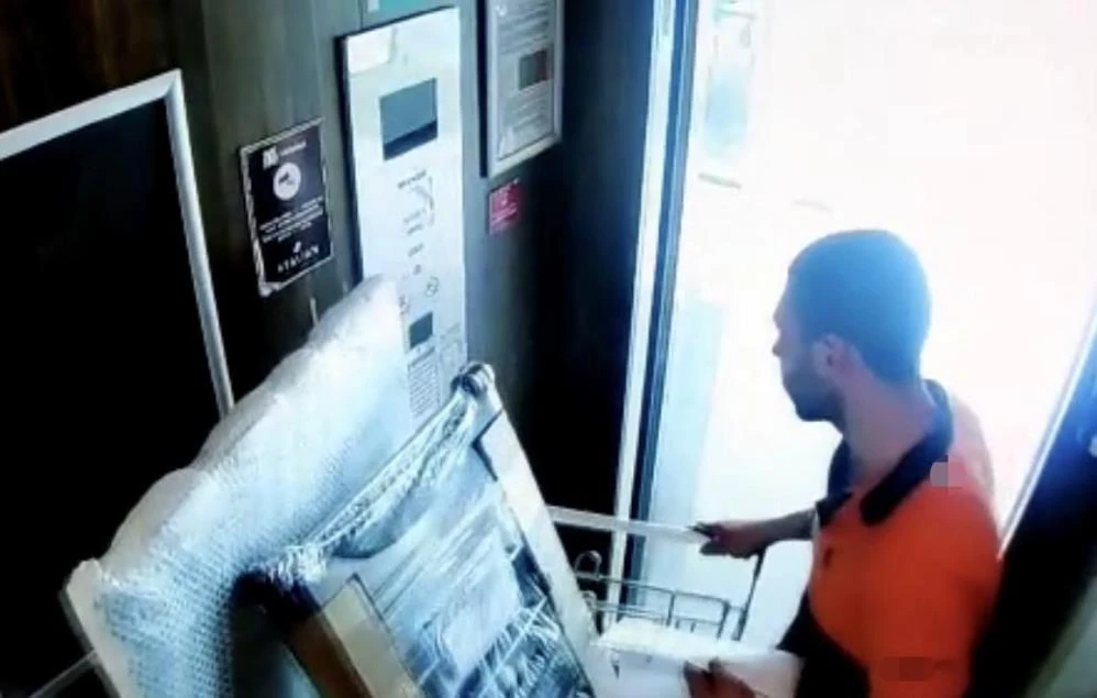 Yöntemi akıllara durgunluk verdi! Kargocu hırsız çıktı