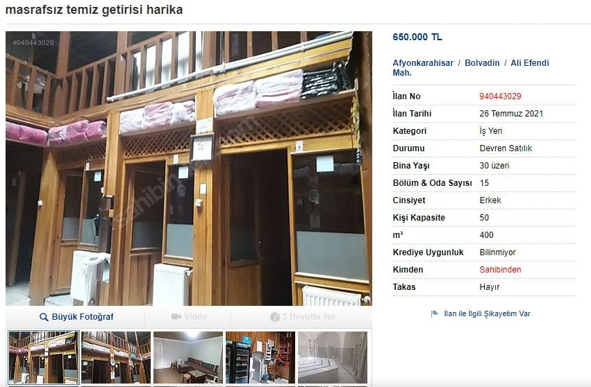 Sahibi şampuan yüzünden öldürülmüştü! Hamam satışa çıktı