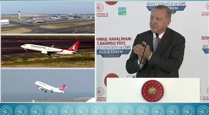 Cumhurbaşkanı Erdoğan: İstanbul Havalimanı'ndan ulaşılmayacak dünyada neredeyse hiçbir yer yok