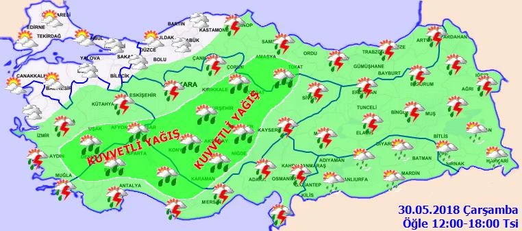 Meteoroloji uyardı! Bu bölgelerde yaşayanlar dikkat!