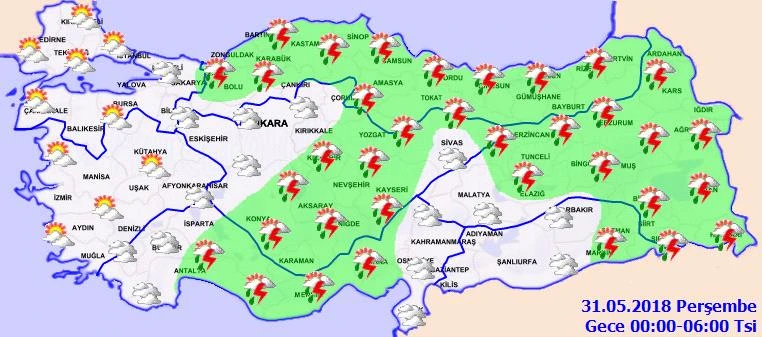 Meteoroloji uyardı! Bu bölgelerde yaşayanlar dikkat!