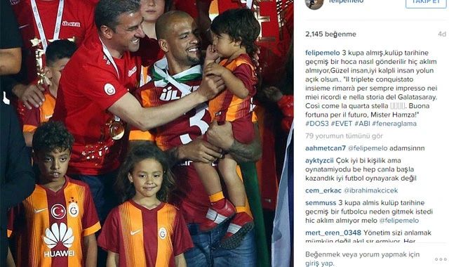 Melo'dan Hamzaoğlu paylaşımı