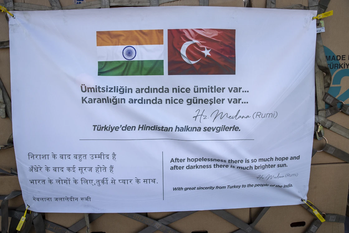 Türkiye’den Hindistan’a tıbbi yardım desteği