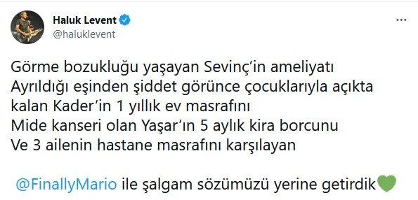 Mario Balotelli'den 6 aileye yardım eli