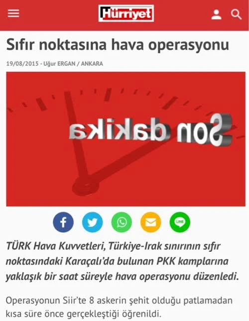 Doğan medyasından skandal haber 'PKK misilleme yaptı'