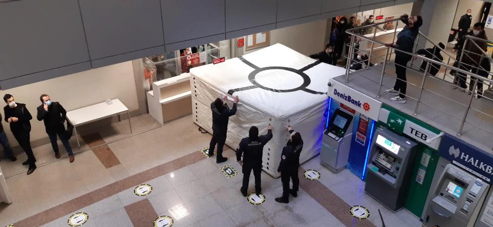 Çağlayan Adliyesi’nde intihar girişimi