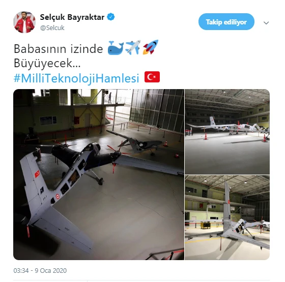 Selçuk Bayraktar'dan 'Akıncı TİHA' müjdesi: Babasının izinde, büyüyecek